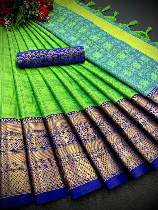 Aab Tapasi Mercerised Designer Non Catalog Sarees
